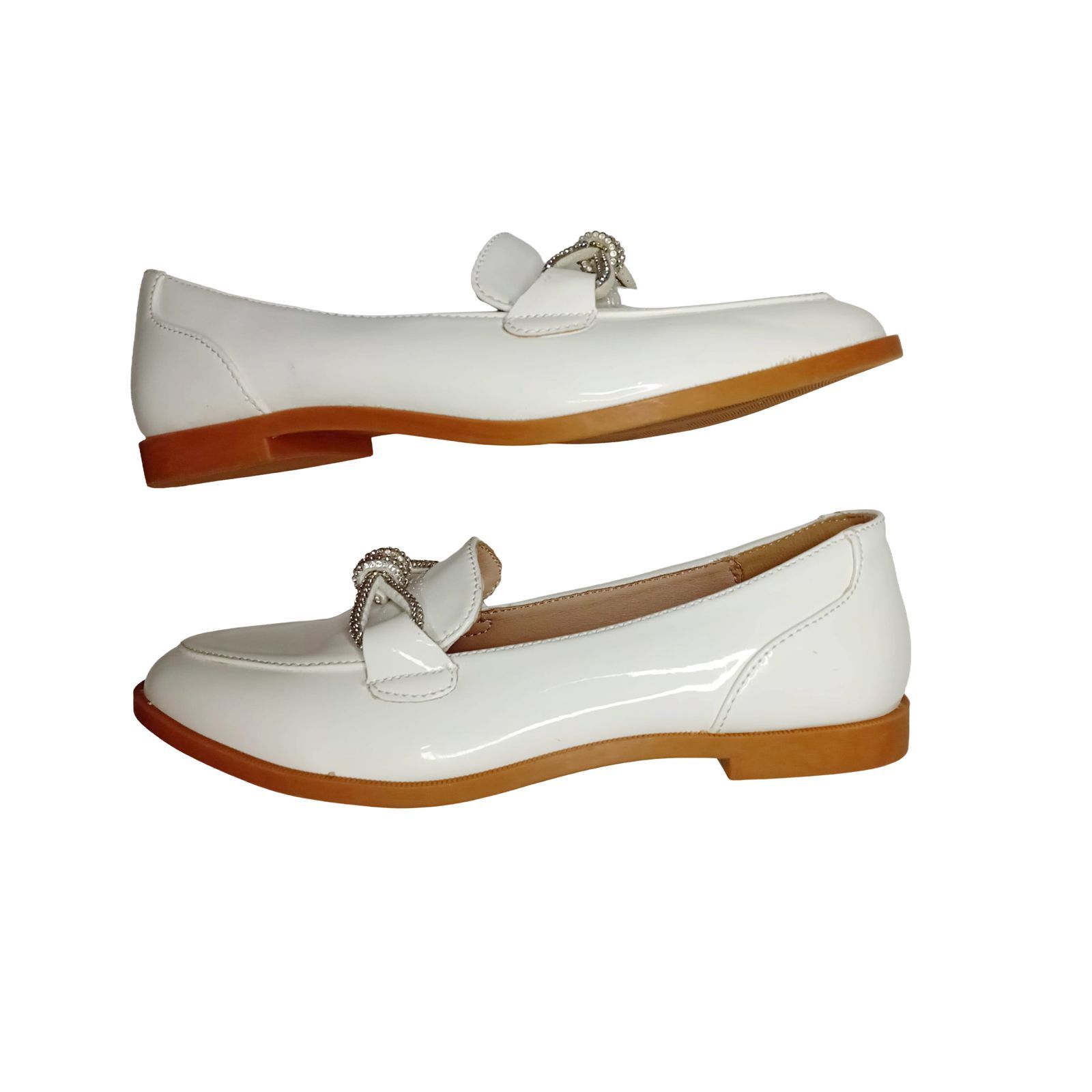 Size 37-42 Fast delivery within 1-5 days New arrival Loafers Slip-Ons Women's Shoes wet look wipe and go Fashion Girls Shoes Ladies flats shoes