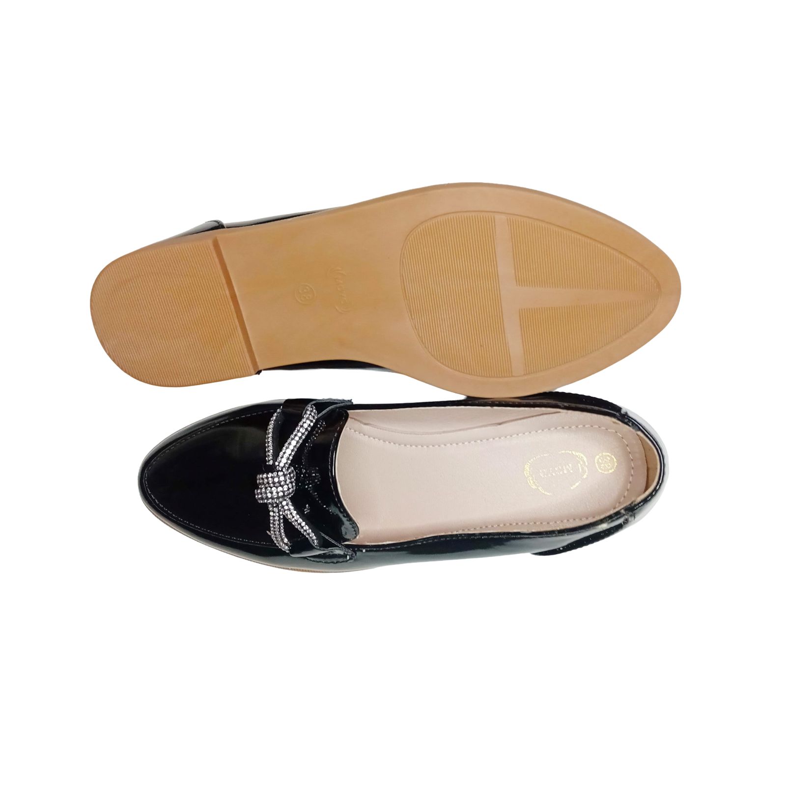 Size 37-42 Fast delivery within 1-5 days New arrival Loafers Slip-Ons Women's Shoes wet look wipe and go Fashion Girls Shoes Ladies flats shoes