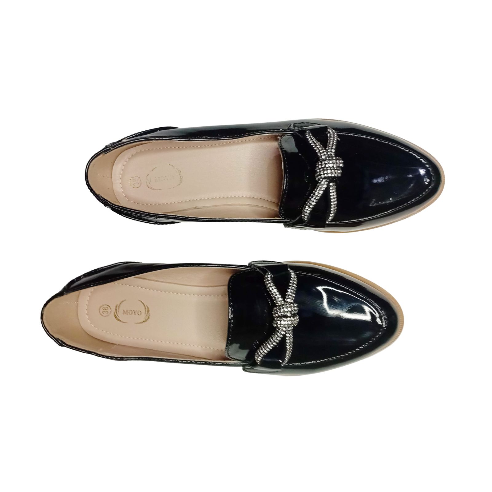 Size 37-42 Fast delivery within 1-5 days New arrival Loafers Slip-Ons Women's Shoes wet look wipe and go Fashion Girls Shoes Ladies flats shoes