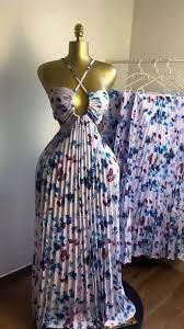 Women Maxi Dress Summer Beach Dress Elegant Pleated Halter Neck Long Dress Casual Vacation Party Evening Ladies Fashion Flowy Maxi Gown Lightweight Comfortable Stylish Female Wear