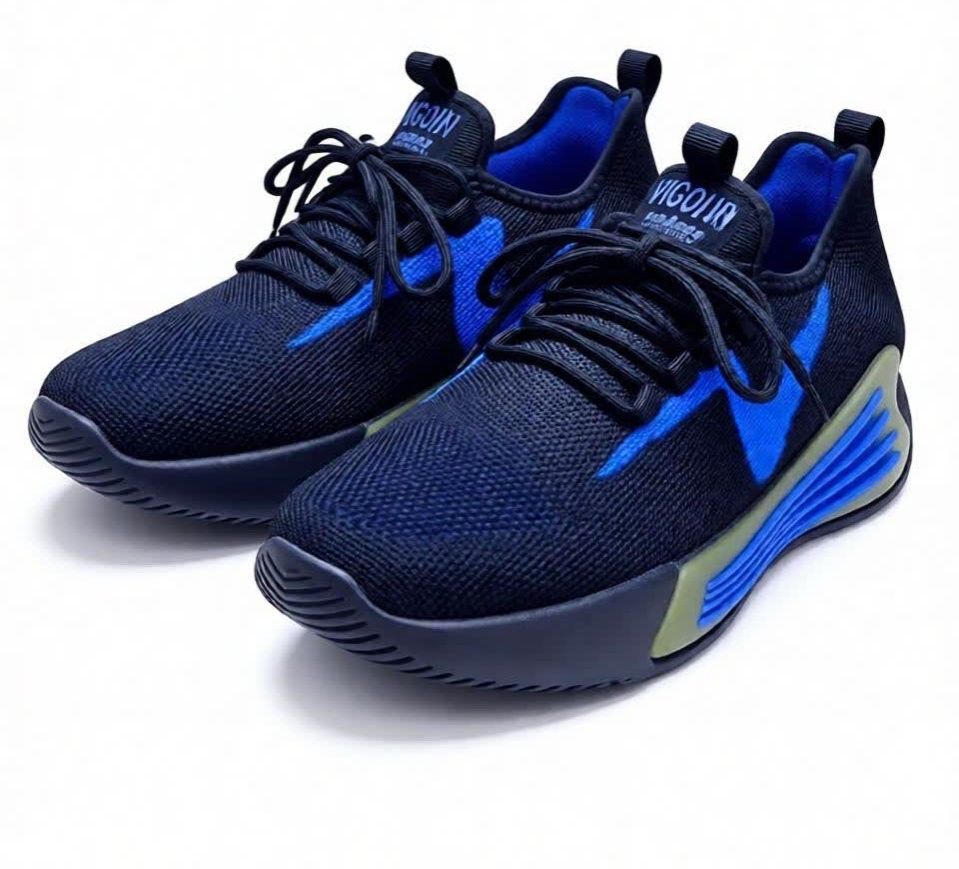 Men Lightweight Breathable Running Sneakers Mesh Sports Shoes Non Slip Casual Trainers Comfortable Athletic Gym Jogging Walking Shoes Fashion Sport Sneakers for Men Outdoor Fitness Training Everyday.