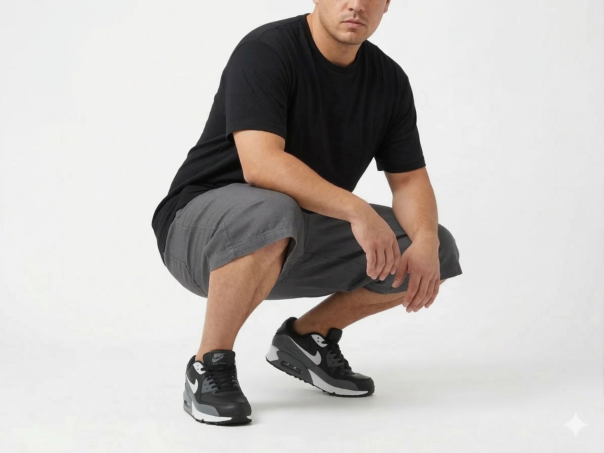 Nike Air Max Style Unisex Sports Running Sneakers for Men and Women Breathable Lightweight Lace-Up Athletic Walking Shoes with Air Cushion Sole, Anti-Slip Rubber Outsole,Comfortable Fashion Streetwear