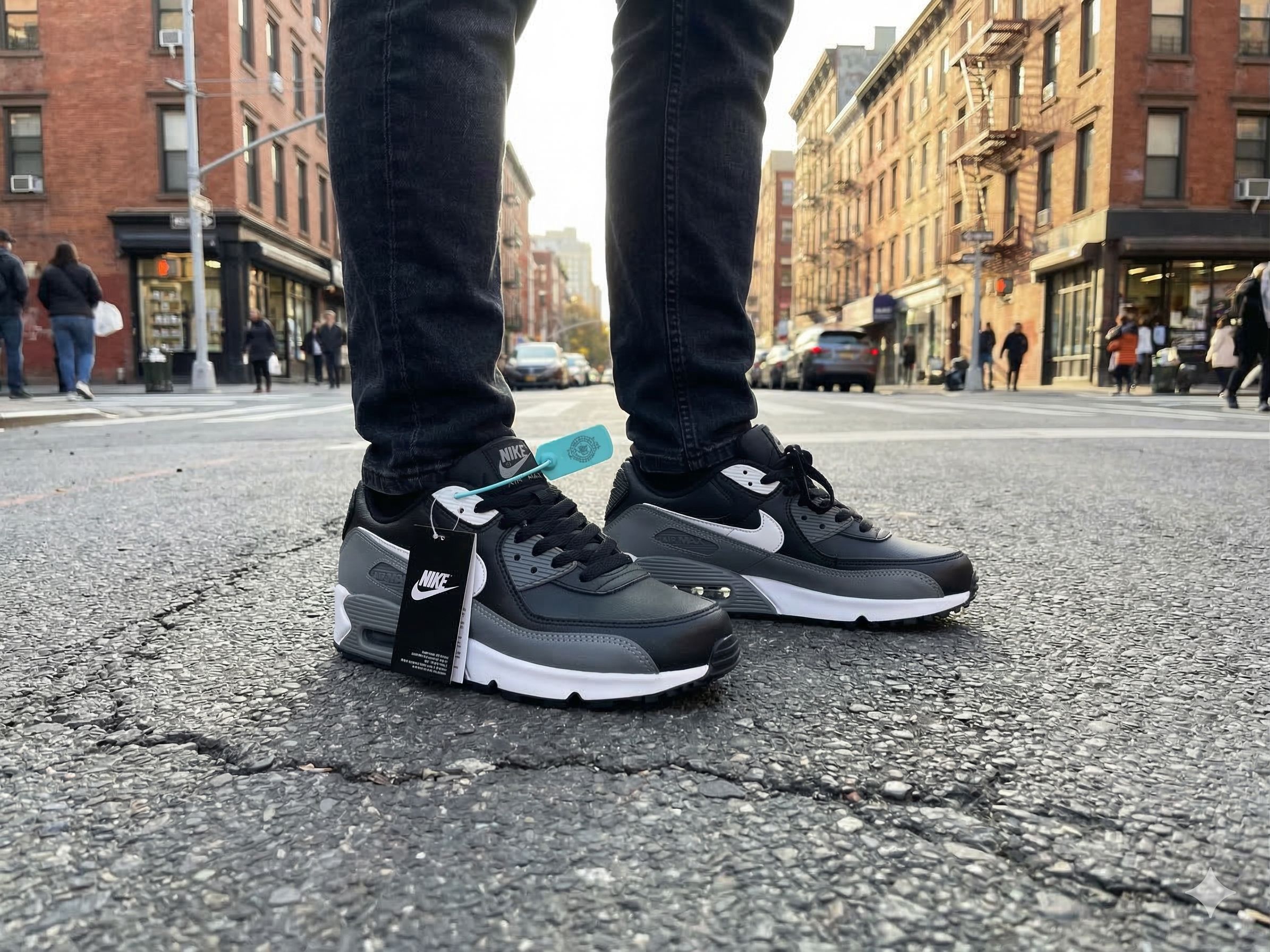 Nike Air Max Style Unisex Sports Running Sneakers for Men and Women Breathable Lightweight Lace-Up Athletic Walking Shoes with Air Cushion Sole, Anti-Slip Rubber Outsole,Comfortable Fashion Streetwear