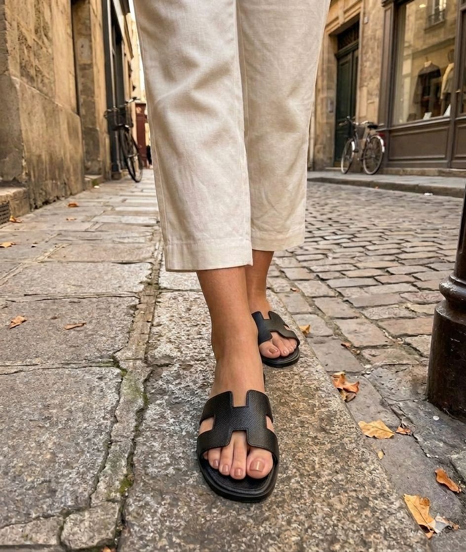 Women Summer Flat Slide Sandals Comfortable Open Toe Slip-On Slippers for Ladies Lightweight Casual Indoor Outdoor Fashion Slides Soft Sole Beach Home Bathroom Non-SlipTrendy Minimalist Women sandals.