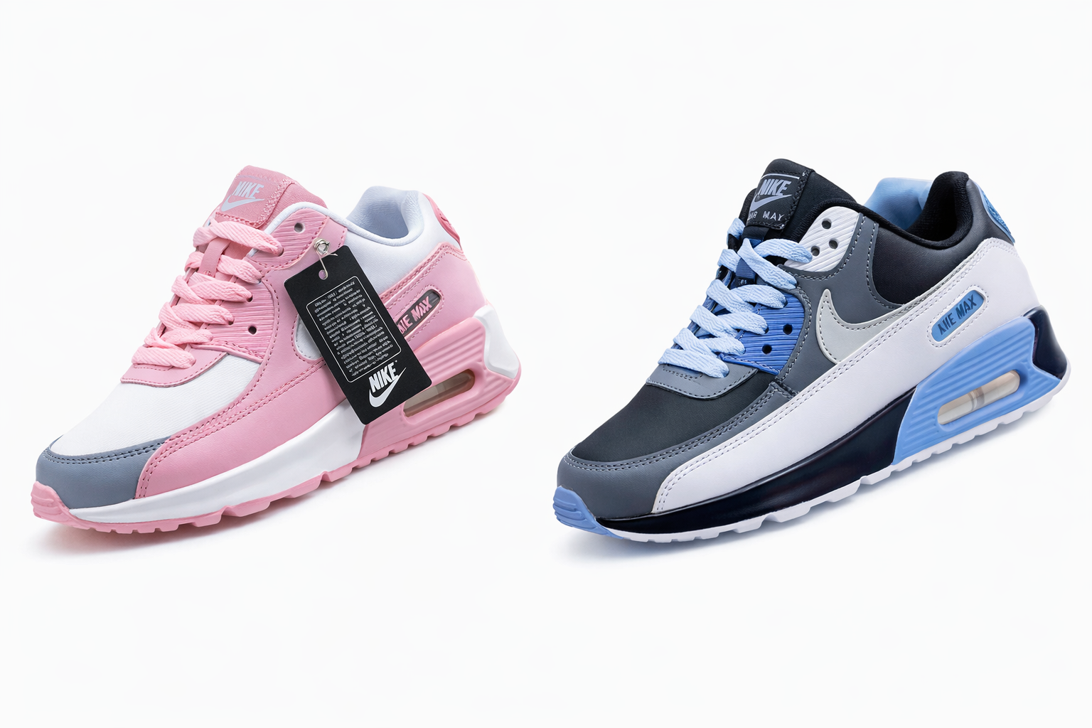 Generic Classic  Airmax Sneakers, Leather High-Top Sneakers | Casual Streetwear Fashion Shoes for Men & Women | Durable Rubber Sole & Cushioned Comfort