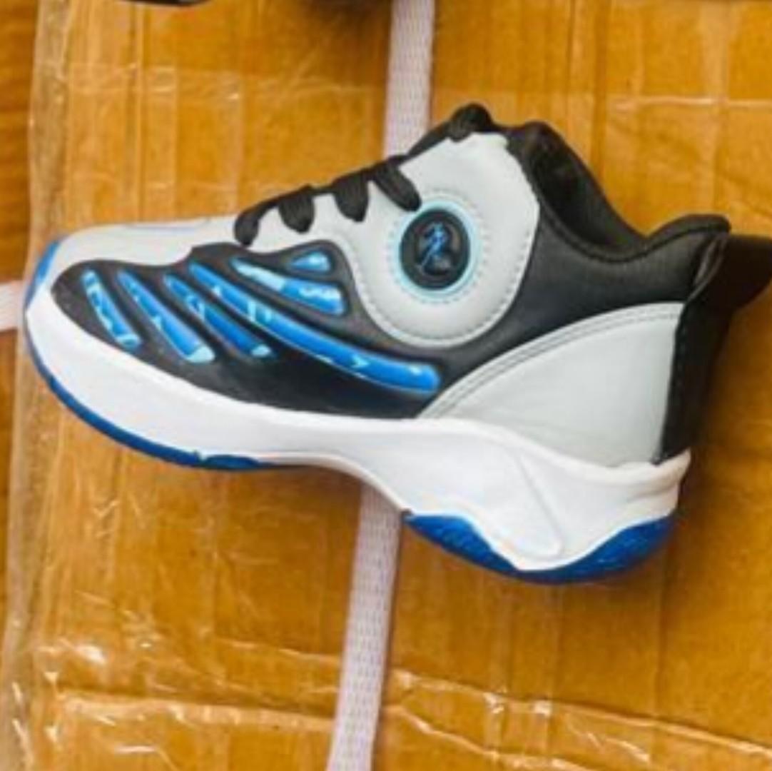 ✅ Kids Basketball Sneakers Boys Girls Shoes | Children Sports Running Shoes Anti-Slip High-Top Trainers  | Red Black Pink Yellow