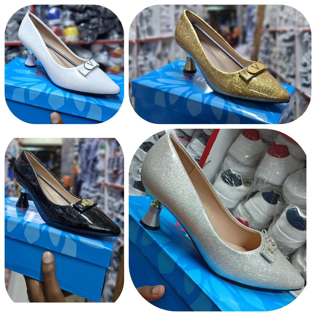 ✅ Official Ladies Heel  Pumps Pointed Toe Classic wear best for Wedding Office Casual wear