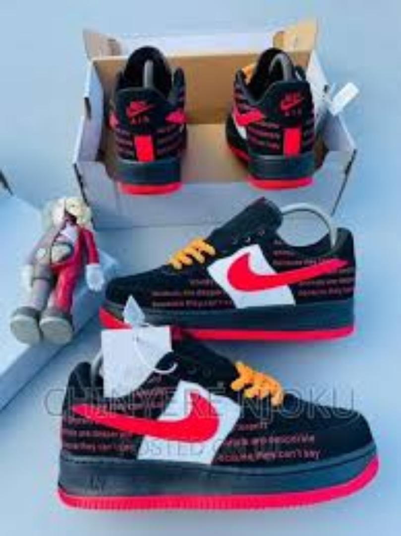 🔥LIMITED EDITION ✅ AIR FORCE 1 UNISEX SNEAKER SHOES HIGH QUALITY CASUAL SHOES BLACK RED BLUE @WHOLESALE PRICE