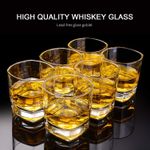 Nice One Set of 6pcs 280ML High Quality Glass Whiskey Glass Glassware Cup 309C