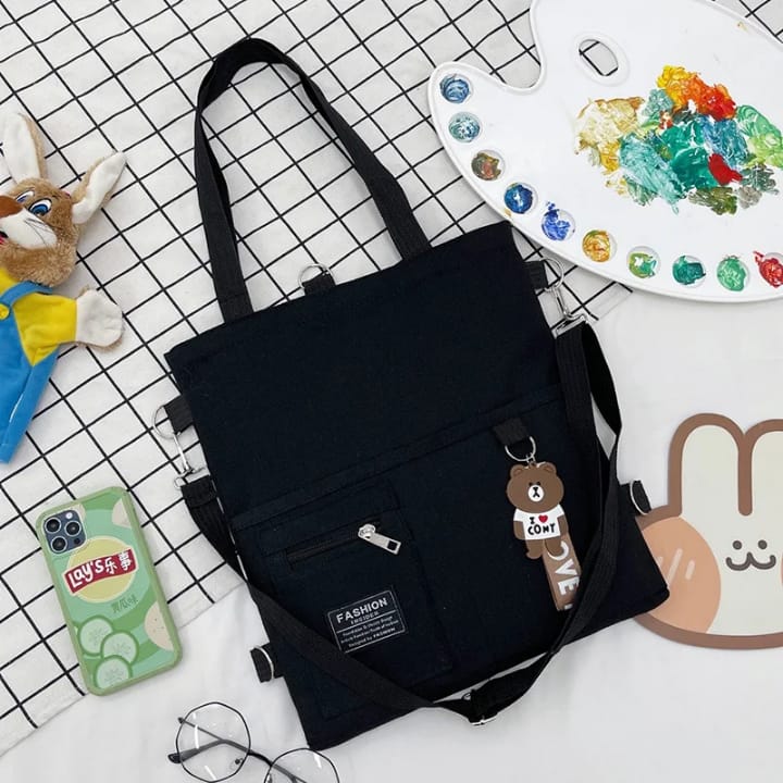 Trendy Canvas Tote Bag