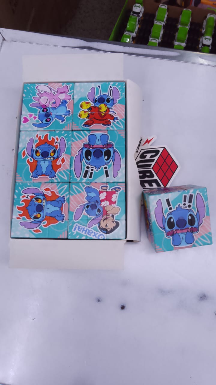 1pc 4 By 4 Rubix Magic Speed Cube Game for KIDS. This cube is the perfect way to challenge the Child and sharpen their problem-solving skills.