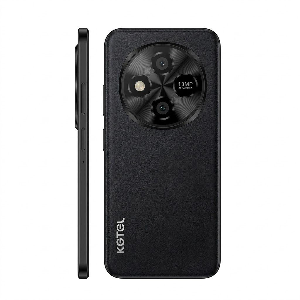 (EASTER SALES OFFER)KGTEL TURBO A5 PLUS 3G Phone, 6.67" HD+ Hole Screen, 64GB ROM, 5GB RAM (2+3 Extended), 5000mAh Battery, 13MP Camera, Type-C, Side Fingerprint, Face Unlock,Android Smartphone