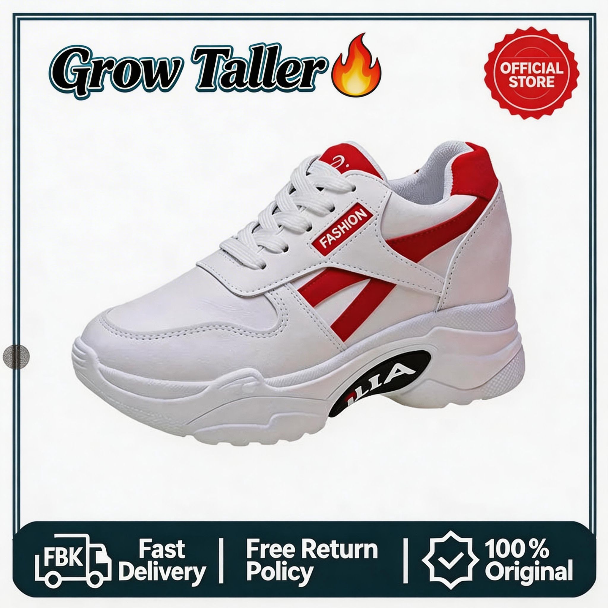 Grow Taller🔥   Viatu vya Mvua 2026 Kenya - Women's Non-Slip Sports Shoes, Breathable Sneakers Waterproof for Students Rainy Season Casual Wear Lightweight School Shoes