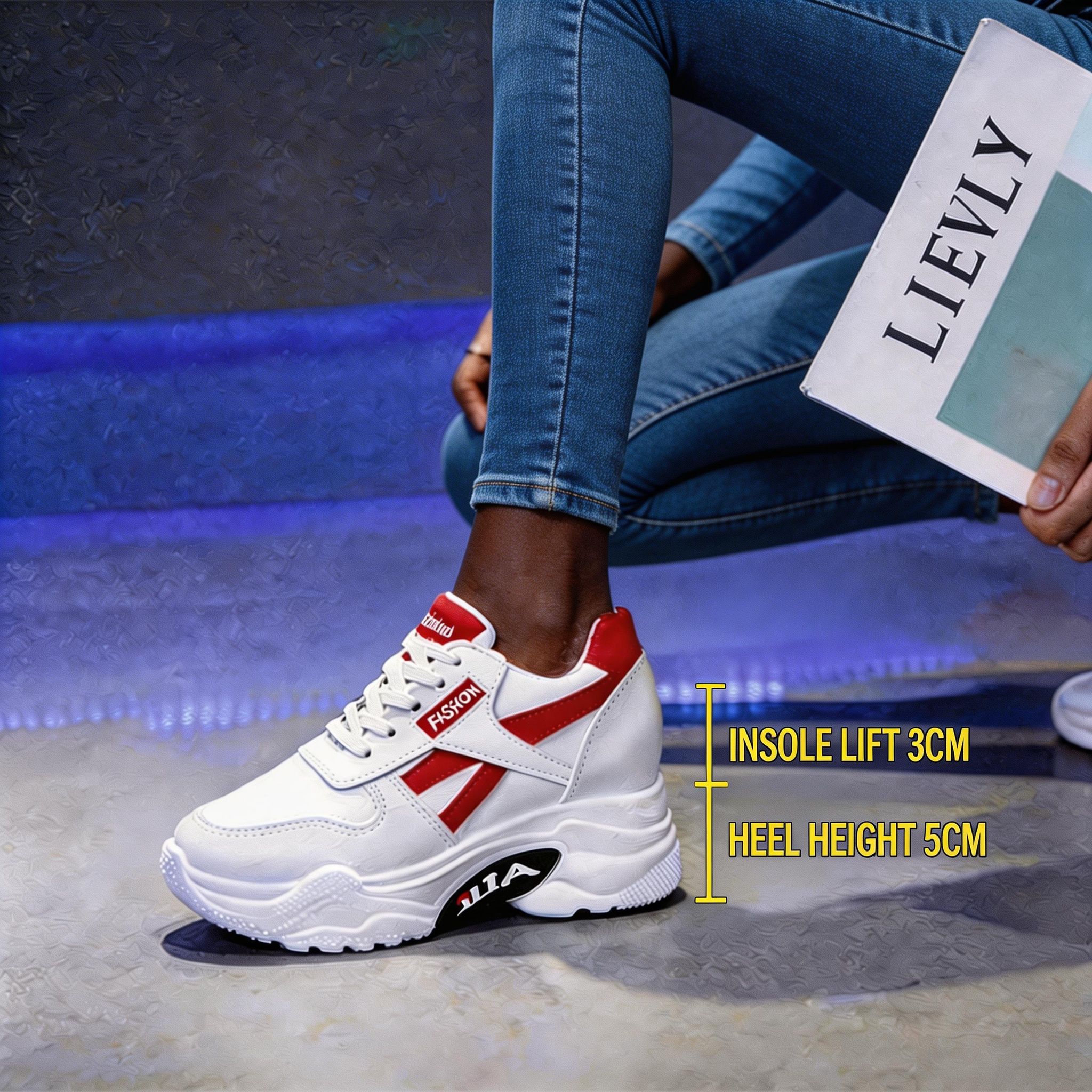 Grow Taller🔥   Viatu vya Mvua 2026 Kenya - Women's Non-Slip Sports Shoes, Breathable Sneakers Waterproof for Students Rainy Season Casual Wear Lightweight School Shoes