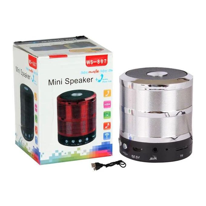 WSTER MINI BLUETOOTH SPEAKERS WITH MP3 AND FM RADIO