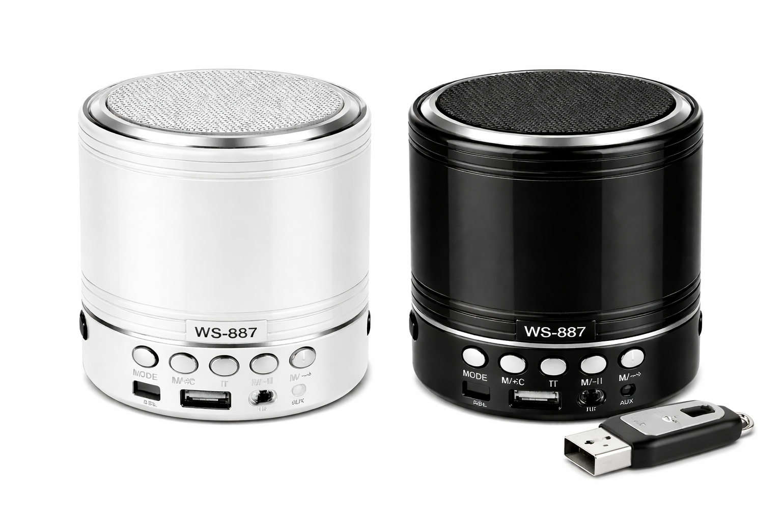 WSTER MINI BLUETOOTH SPEAKERS WITH MP3 AND FM RADIO