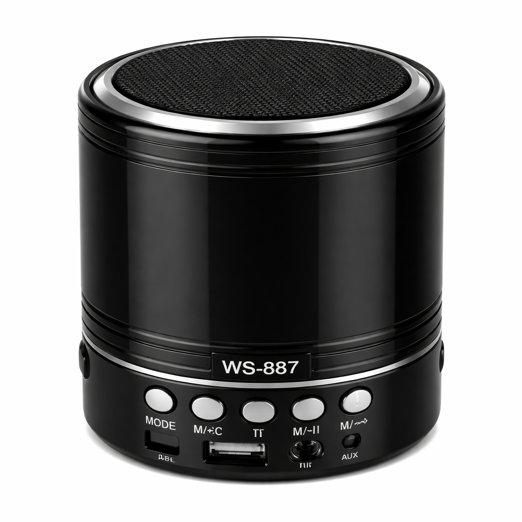 WSTER MINI BLUETOOTH SPEAKERS WITH MP3 AND FM RADIO