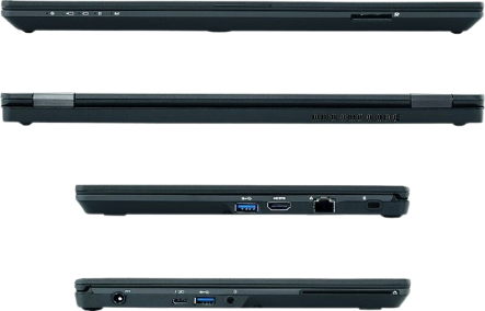 Fujitsu LIFEBOOK P727 with Core i3 7th Gen, 4 GB RAM, 128 GB SSD)