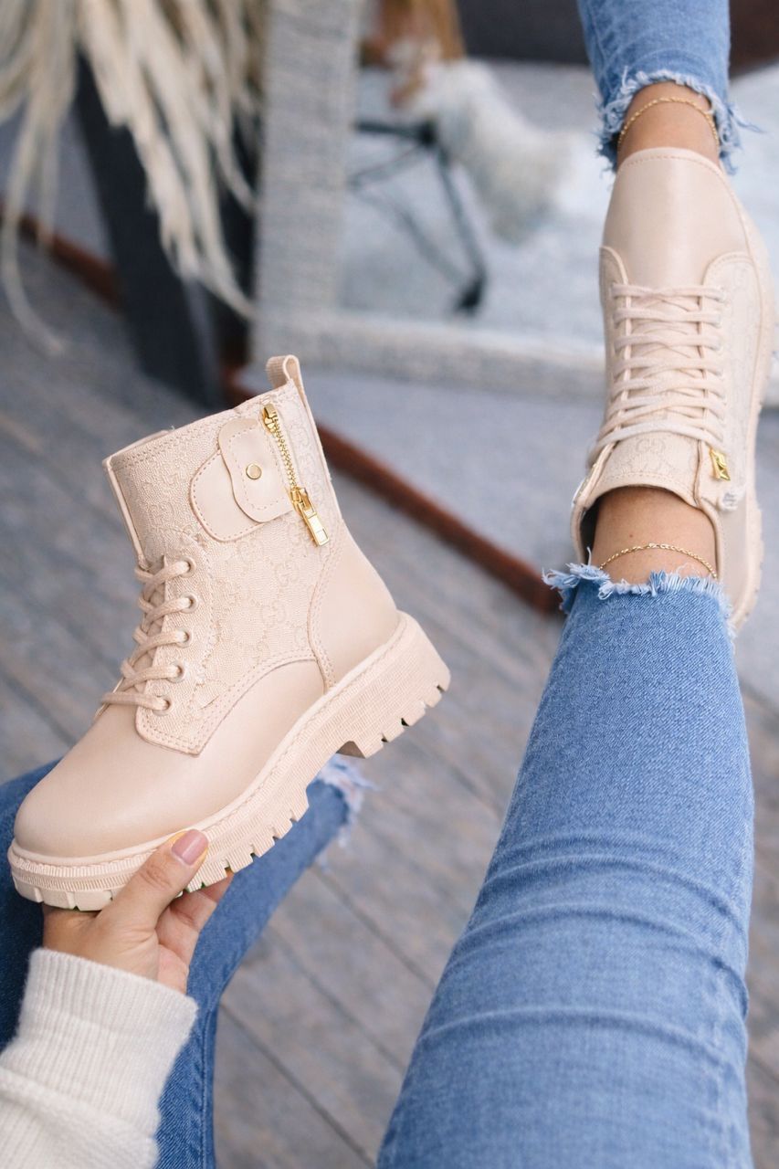 Ankle & Bootie British Style Thick Soled Leather Short Tube Black Factory Women's Boots Women Winter High Martin Boots Boots Women's Black Fried Street Thin Martin