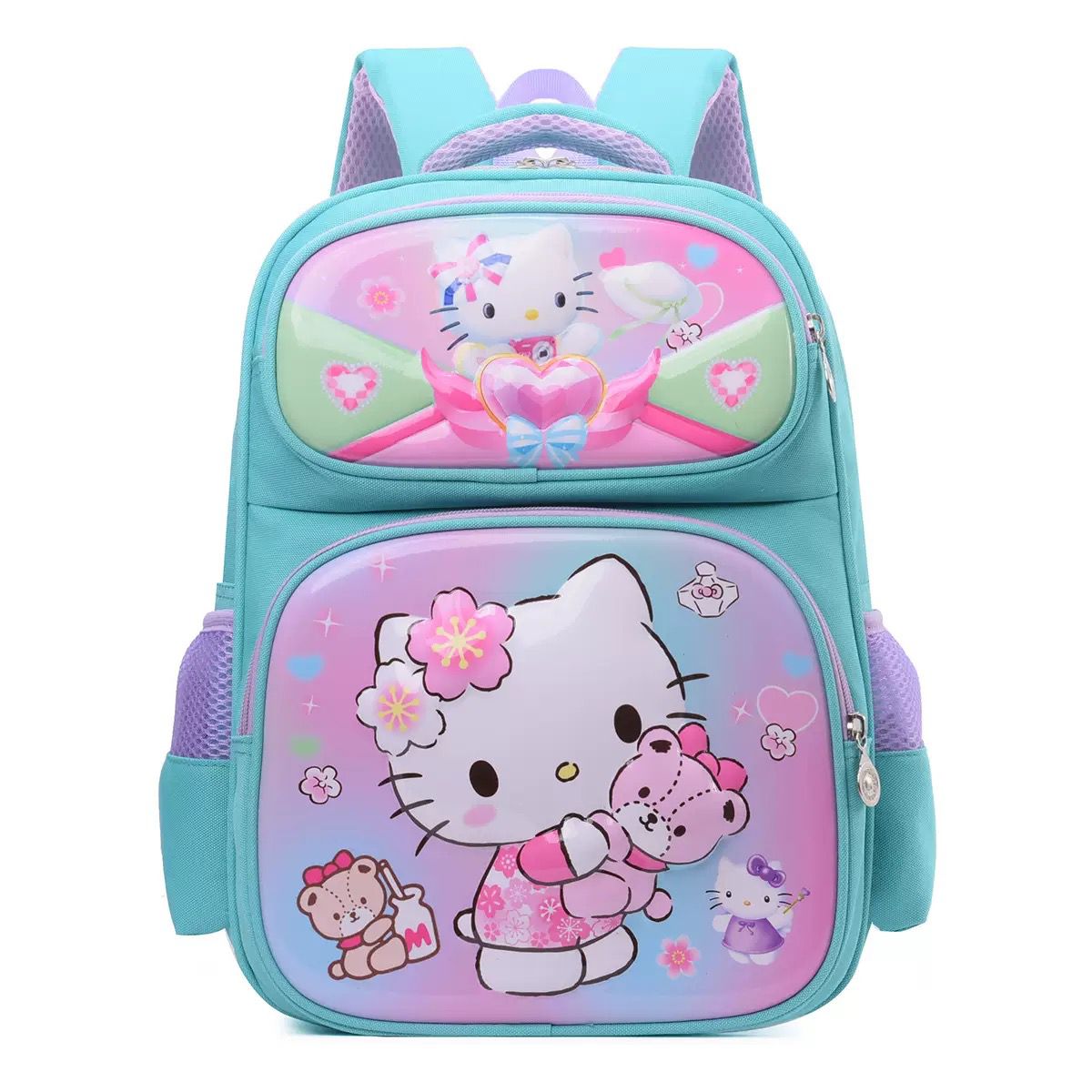 Fashion Oxford Cloth School Bag Large Capacity Clouds Design Student School Backpacks Cartoon Multifunction Kids Backpack School