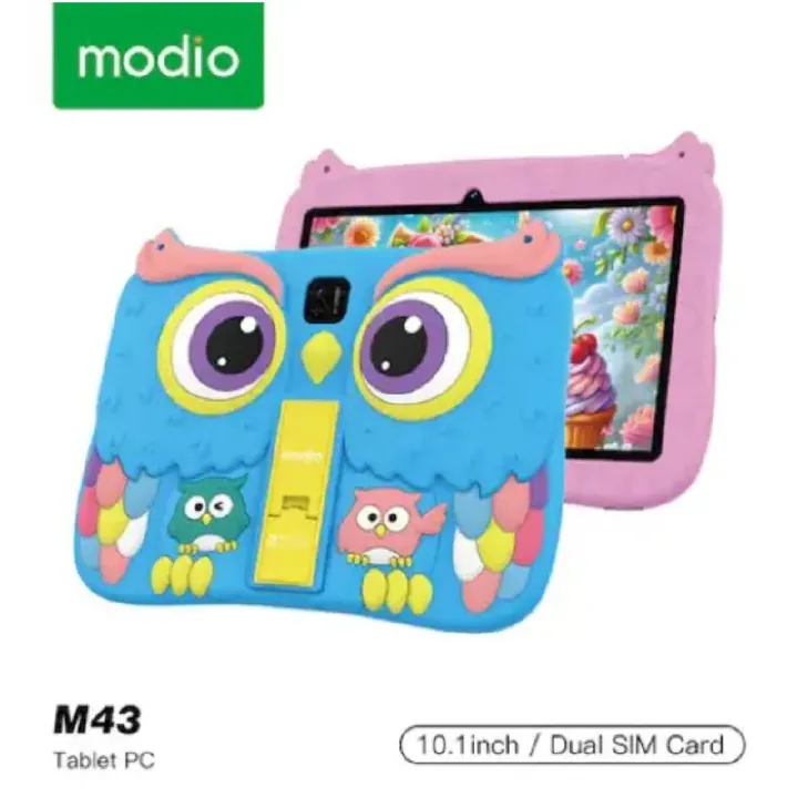 Modio M43 10.1″ Android 13 Tablet – 8GB RAM, 512GB Storage, 10000mAh Battery, Dual SIM, 8MP+5MP Camera, FREE Touch Pen & Smart Watch, Perfect for Work, Learning & Fun ✅
