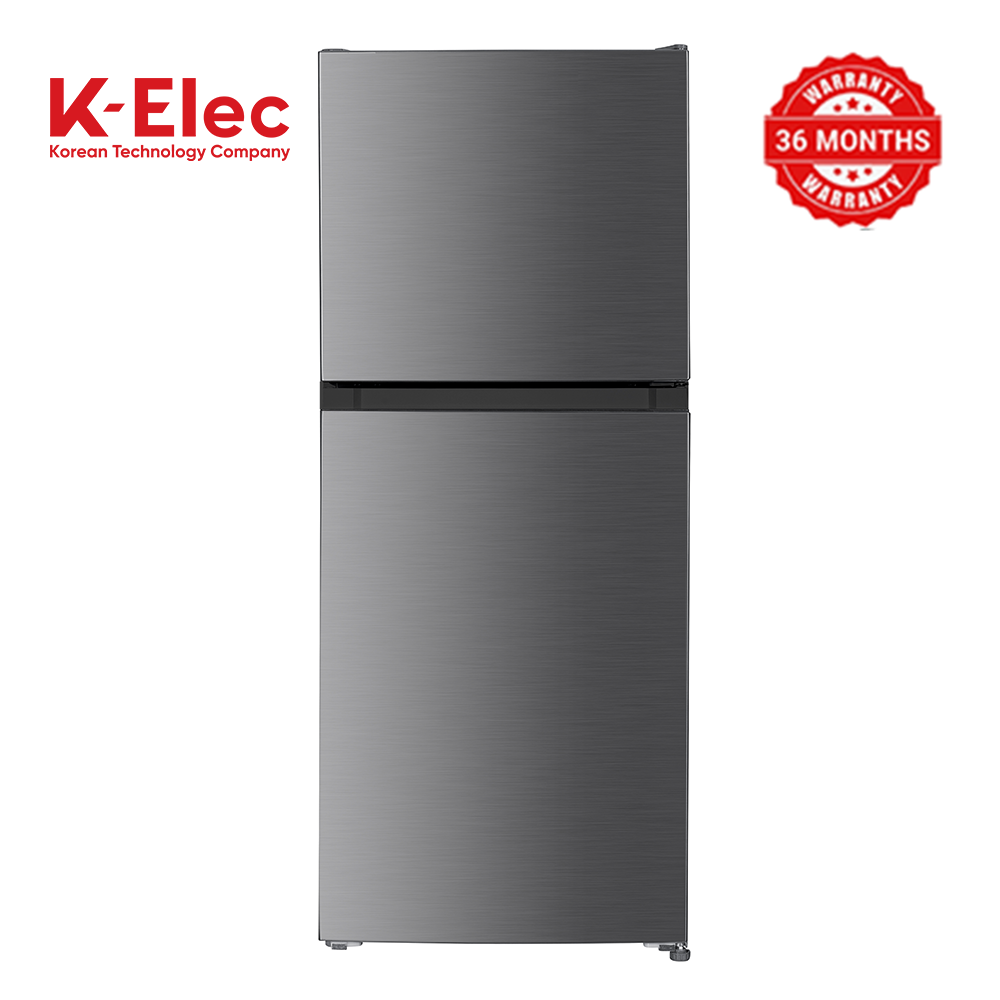 [ EASTER SALE OFFER ] K-ELEC 247L Fridge (36 Months Warranty )KR40-TM-NFC Double door Refrigerator Top mount no-frost VCM door Mechanical control Recessed handle, with egg, ice tray Lock And Key
