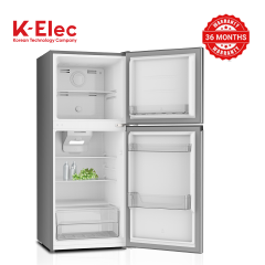 K-ELEC 247L Fridge (36 Months Warranty )KR40-TM-NFC Double door Refrigerator Top mount no-frost plus 36 months warranty