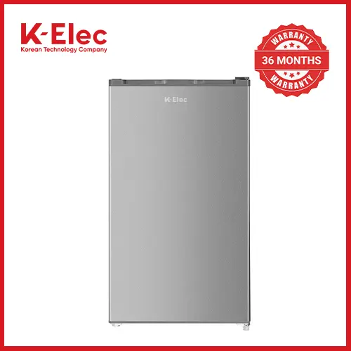 K-ELEC Single Door Fridge 90Litres KR14-SDC-KSC Energy Efficient, Compact Fridge with Freezer Compartment & 36 Months Warranty