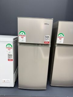 K-ELEC 125L Double Door Refrigerator | 36 Months Warranty (KR20-TM-DFC-KSC) | Energy-Saving Fridge & Freezer | Adjustable Thermostat | 36 Months Warranty on the