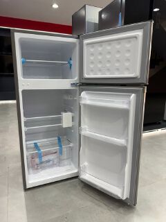 K-ELEC 125L Double Door Refrigerator | 36 Months Warranty (KR20-TM-DFC-KSC) | Energy-Saving Fridge & Freezer | Adjustable Thermostat | 36 Months Warranty on the