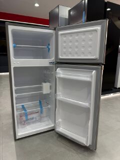 K-ELEC 125L Double Door Refrigerator | 36 Months Warranty (KR20-TM-DFC-KSC) | Energy-Saving Fridge & Freezer | Adjustable Thermostat | 36 Months Warranty on the