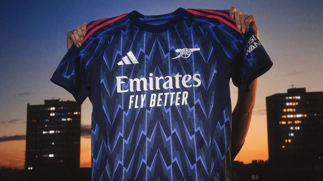 Men’s Arsenal Away Football Jersey 2024/2025 – Premium Quality Breathable Sports Shirt