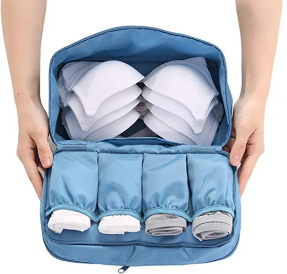 Daily Travel Storage Bag For Underwear Cosmetics Makeup Travel Organizer Bag Wardrobe Closet Clothe Pouch Socks Panties Bra Bag