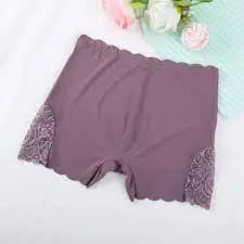 3-pack ladies biker shorts panties. Soft, stretchy and breathable underwear for all-day comfort. Assorted colors.