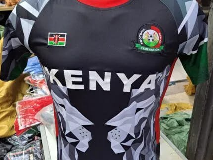 Kenyan Black Rugby Jersey – Limited Street Edition | Bold “Kosa Uchekwe” Design | Men’s National Pride Wear for Game, Gym & Everyday Style
