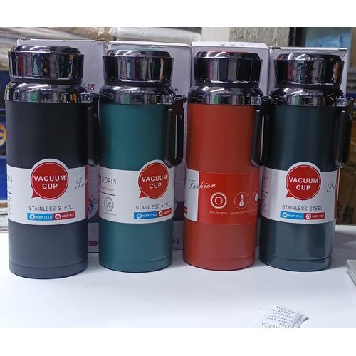 Share this product



1000ml Stainless Steel Vacuum Cup - Premium Hot & Cold Thermal Flask Mug - Durable, Portable, Unbreakable, Leak-Proof Travel Bottle for Office, School, Sports, Hiking,