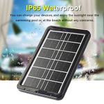 CcLamp 6V 3.8W USB Solar Panel, Portable Efficiency Solar Panel Battery with Cable for charging