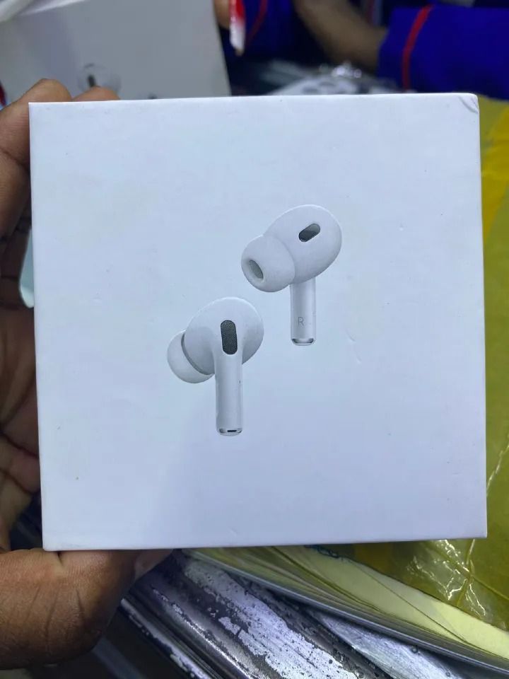 Apple Original AirPods Pro (2nd Gen) Wireless Earbuds, Up to 2X More Active Noise Cancelling, Adaptive Transparency, Personalized Spatial Audio MagSafe Charging Case (Lightning) Bluetooth Headphones