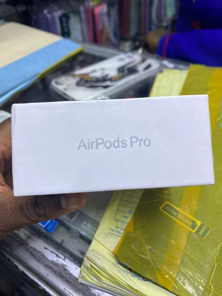 Apple Original AirPods Pro (2nd Gen) Wireless Earbuds, Up to 2X More Active Noise Cancelling, Adaptive Transparency, Personalized Spatial Audio MagSafe Charging Case (Lightning) Bluetooth Headphones