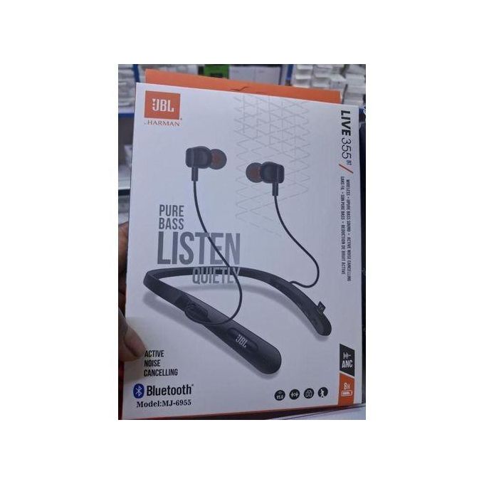 Jbl Sports Wireles Hanging Neckband Pure Bass Stereo Bluetooth Headphones compatible 5.0 Neckband Stereo Sports Headset Handsfree Earbud Headphones With Mic For All Phones