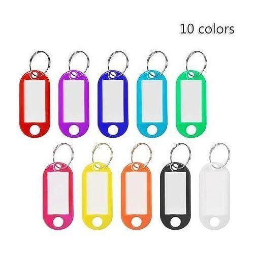 Plastic Key Tags 50 Pcs