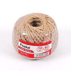 FOSKA Jute Twine Rope (70M)