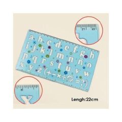 2 Piece Stencil Ruler Set (A-Z & 1-9)