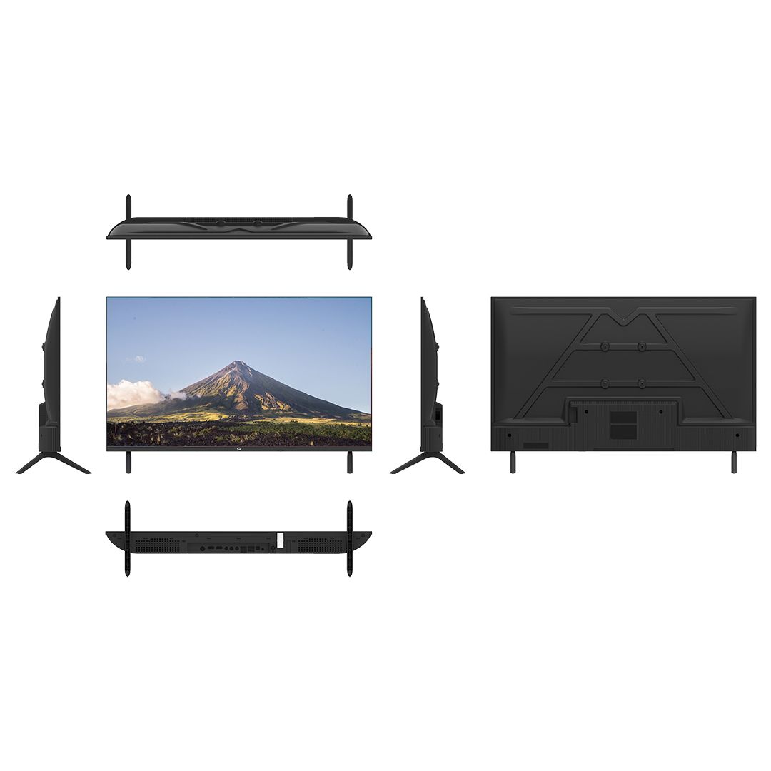 itel TV 43 inches QLED Smart TV, FHD, Frameless, Bluetooth, Android14, Wifi, Digital, Netflix, YouTube, Prime, 43" television (1 year warranty, New Launch price, wall mount free gift)