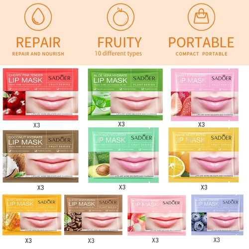 Sadoer Hydrating Lip Masks (Assorted Variants)