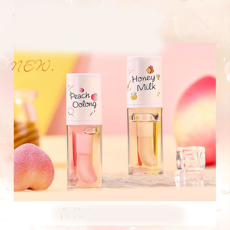 Honey and Milk Plumping Lip Oil, Moisturizing, Hydrating and Smoothing Lip Oils (COMES WITH A LIP BALM)