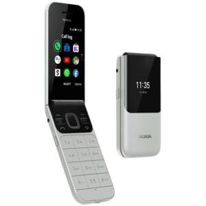 NEW Nokia 2720 Flip Mobile, Mobile Phone, Dual Screen, Equipped with 4G Internet - Long Battery Life - Compact and Strong Dual Sim Card 4 GB Internal Memory, 512 MB RAM, Dual SIM Featured phone