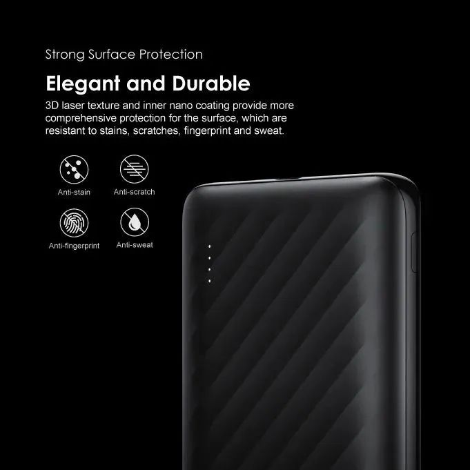 Oraimo Power Bank 30000mAh 27000mAh 20000mAh 10000mAh Toast 10 Flash OPB P118D 10000mAh 12W Power Bank 2.4A Slim &Portable Powerbank OPB P118D, fast charging Phone Smartphone Power Bank