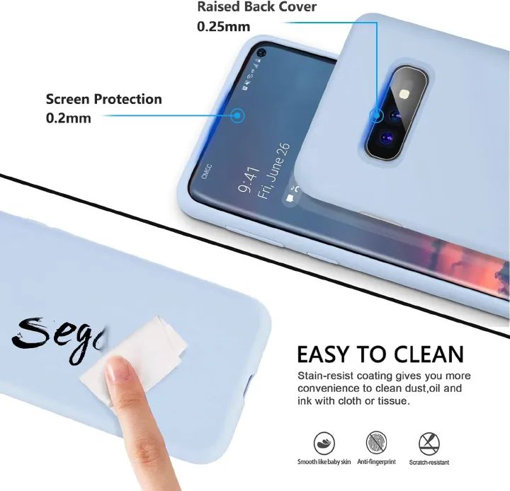 New Arrivals! 3 Layer Full Covered Slim Soft Rubber, Liquid Silicone Phone Cover Case for Samsung Galaxy S10e
Original 3 Layer Full Covered Slim Soft Rubber, Liquid Silicone Phone Cover Case.