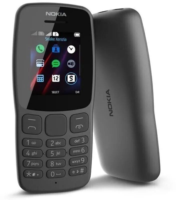 [NEW ARRIVAL] NOKIA 106 1.8 inches Li-Ion 800 mAh, removable Dual SIM Glass front, plastic back, plastic frame 4MB 4MB RAM FM radio featured phones
